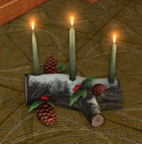 Yule log wica